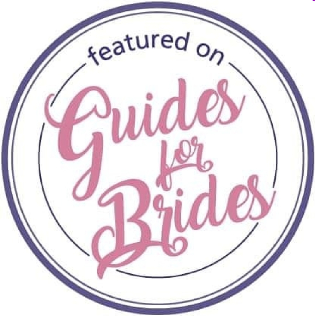 Guides for brides featured on badge